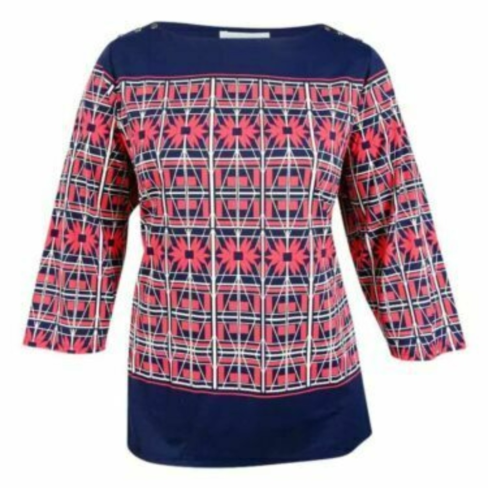 Women's Charter Club 3/4 Sleeve Shirt